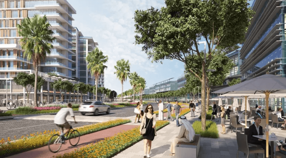 retail options at azizi venice