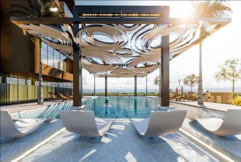 Swimming Pool at V Tower in Dubailand