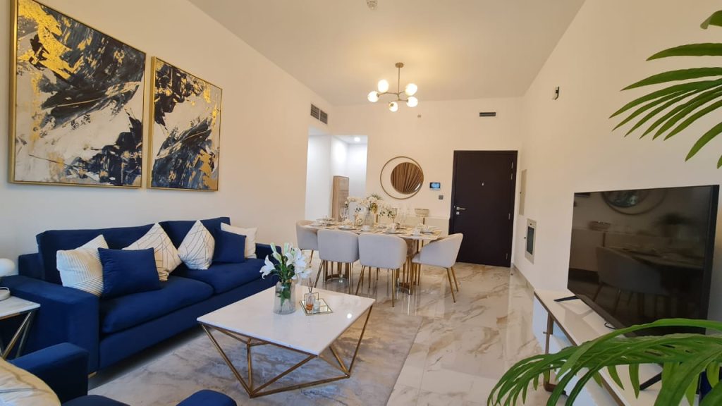 New 2 Bed Apartment for Sale with a Balcony & Close Kitchen in Dubai 571 2 Bed Apartment For Sale with a Balcony & Close kitchen in Barari Hills Residence Majan Dubai