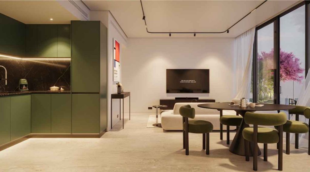 spacious apartment at Interstellar Residences in JVT Dubai