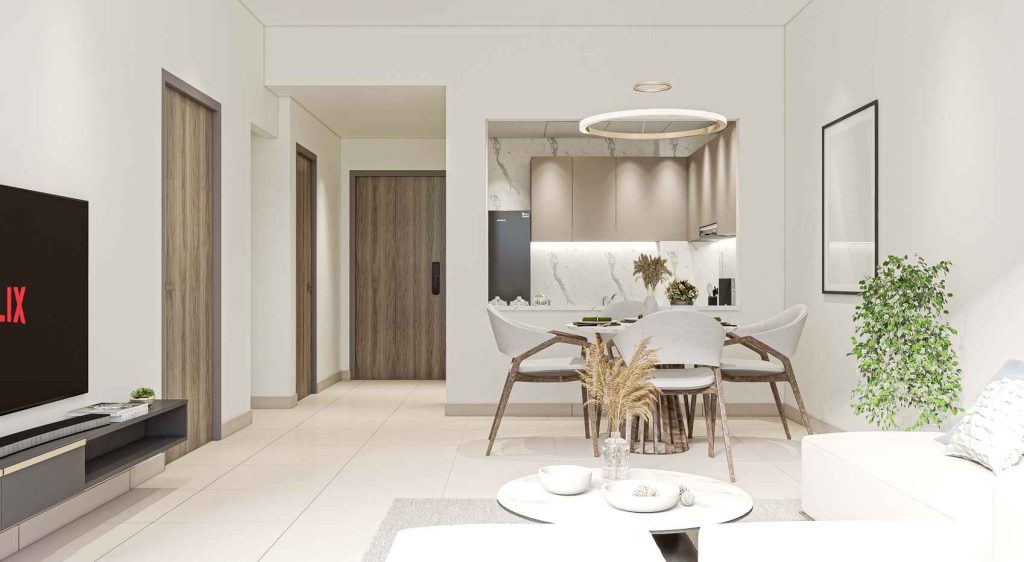 dining area in a 1 bedroom apartment at Glorious Central Residences