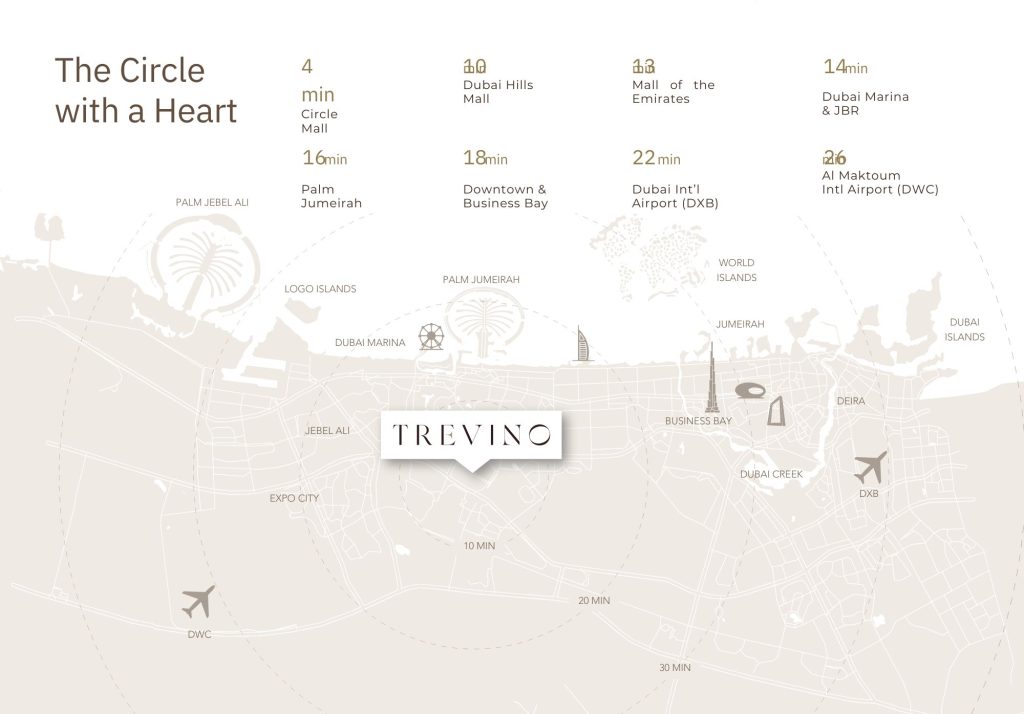 Trevino by Avelon Location Map