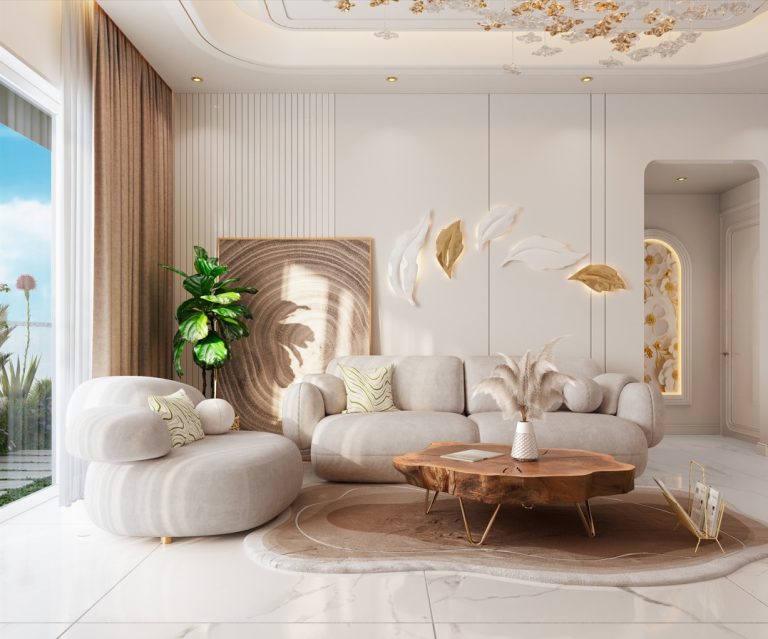 LIVING ROOM AT VINCITORE WELLNESS RESIDENCE MAJAN