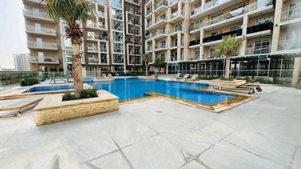 2 Bedroom Apartment for Sale in Sherena Residence Majan Dubai 588 swimming pool at Sherena Residence Majan Dubailand
