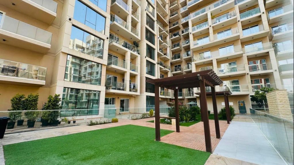 2 Bedroom Apartment for Sale in Sherena Residence Majan Dubai 591 landscaped garden at Sherena Residence Majan Dubailand