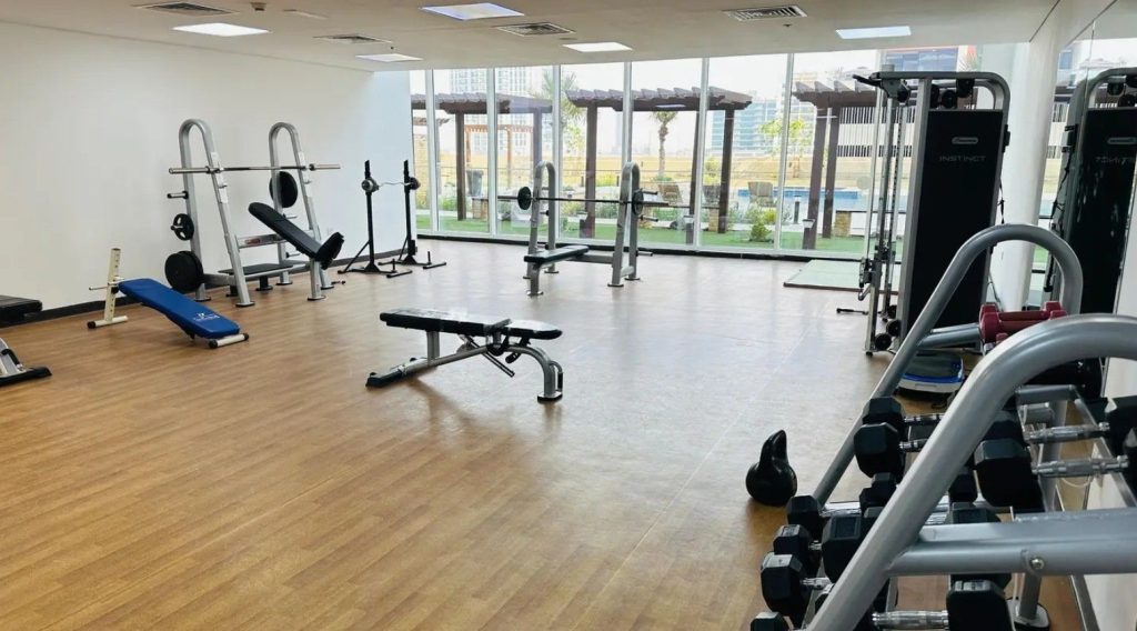 2 Bedroom Apartment for Sale in Sherena Residence Majan Dubai 594 gym at Sherena Residence Majan Dubailand
