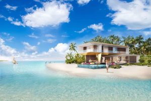 Luxurious villa at the Germany Island at the Heart of Europe Dubai