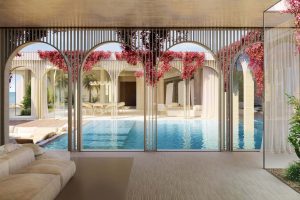 Porofino Hotel Villa_Adriana Pool at the Heart of Europe Dubai