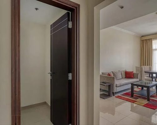 storage area in a 2 bedroom apartment for sale in Siraj Tower Arjan Dubai
